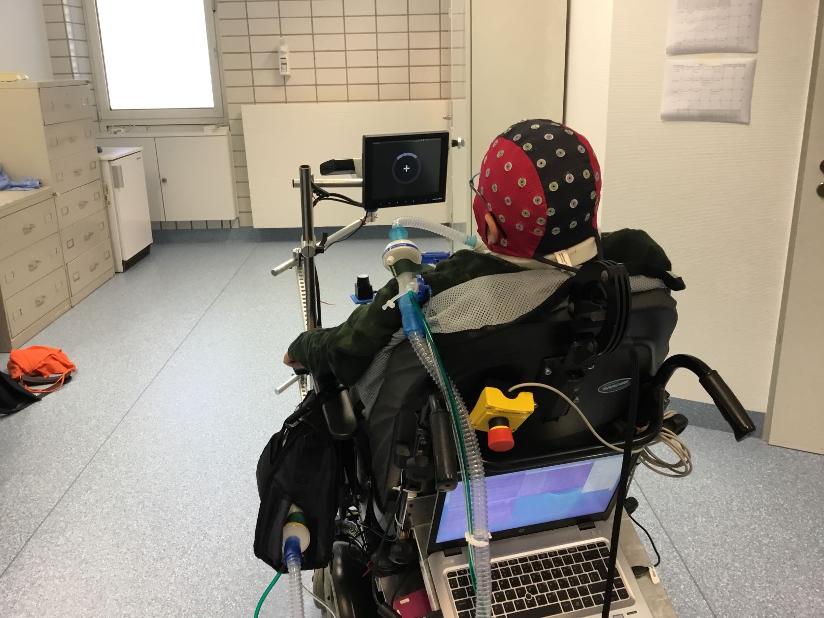 Jose Millan brain-powered wheelchair prototype